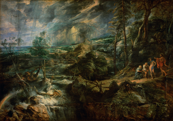  彼得·保罗·鲁本斯 Peter Paul Rubens——暴风雨下的风景